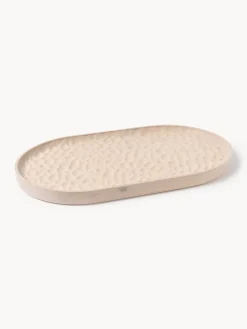 Vassoio decorativo in legno di frassino Camila, larg. 45 cm