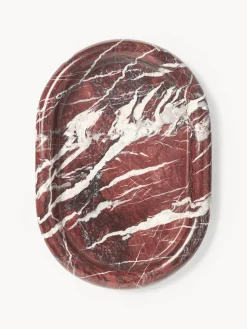 Vassoio decorativo in marmo Maba