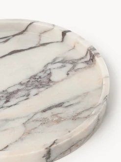 Vassoio decorativo in marmo Venice, Ø 35 cm