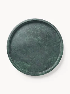 Vassoio decorativo in marmo Venice, Ø 35 cm