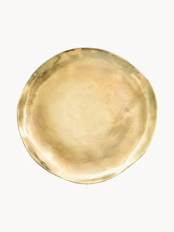 Vassoio in porcellana fatto a mano Gold Irregular Edge