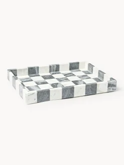 Westwing | Crosby Studios, Vassoio decorativo in marmo Carreaux