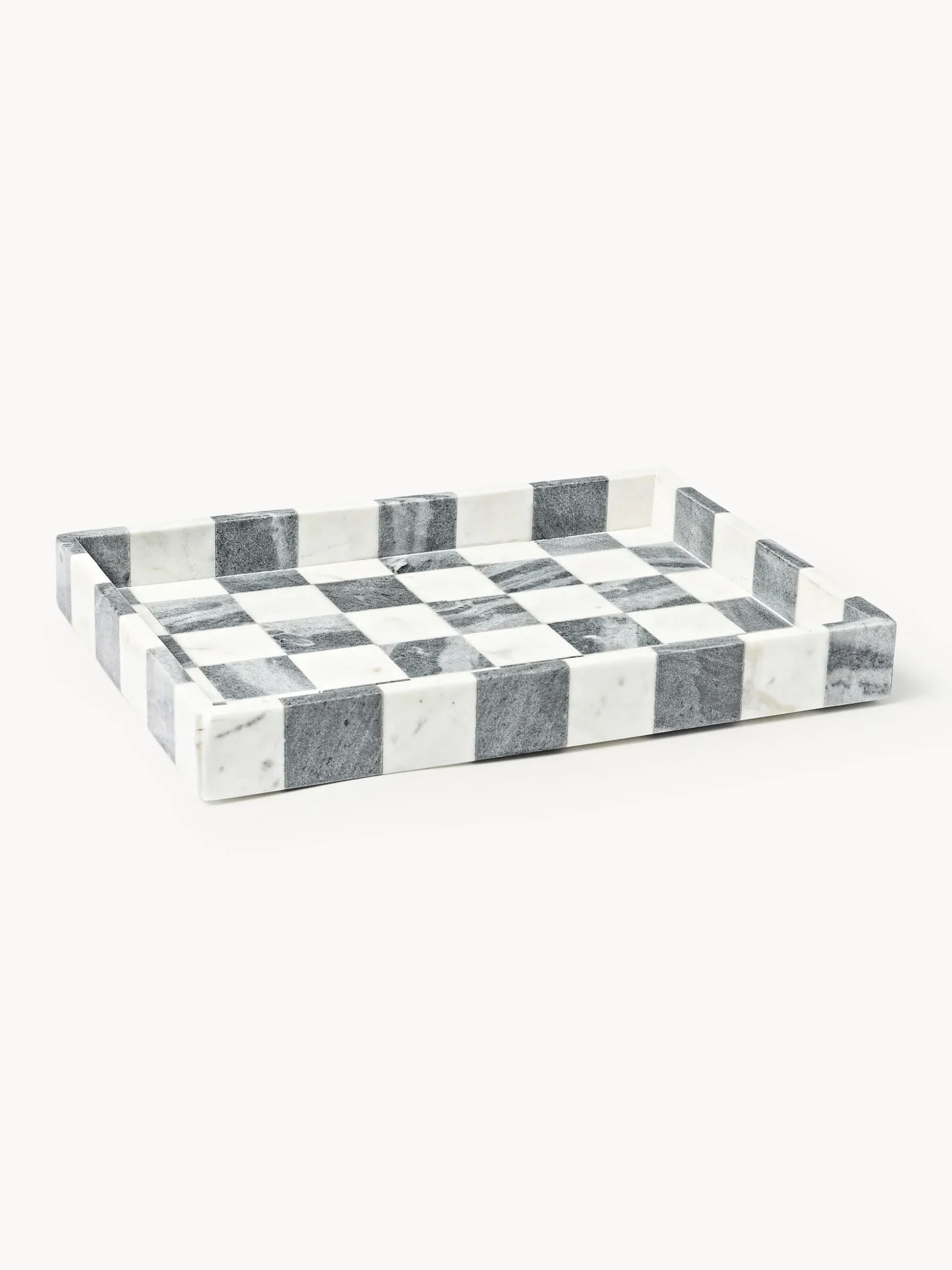 Westwing | Crosby Studios, Vassoio decorativo in marmo Carreaux