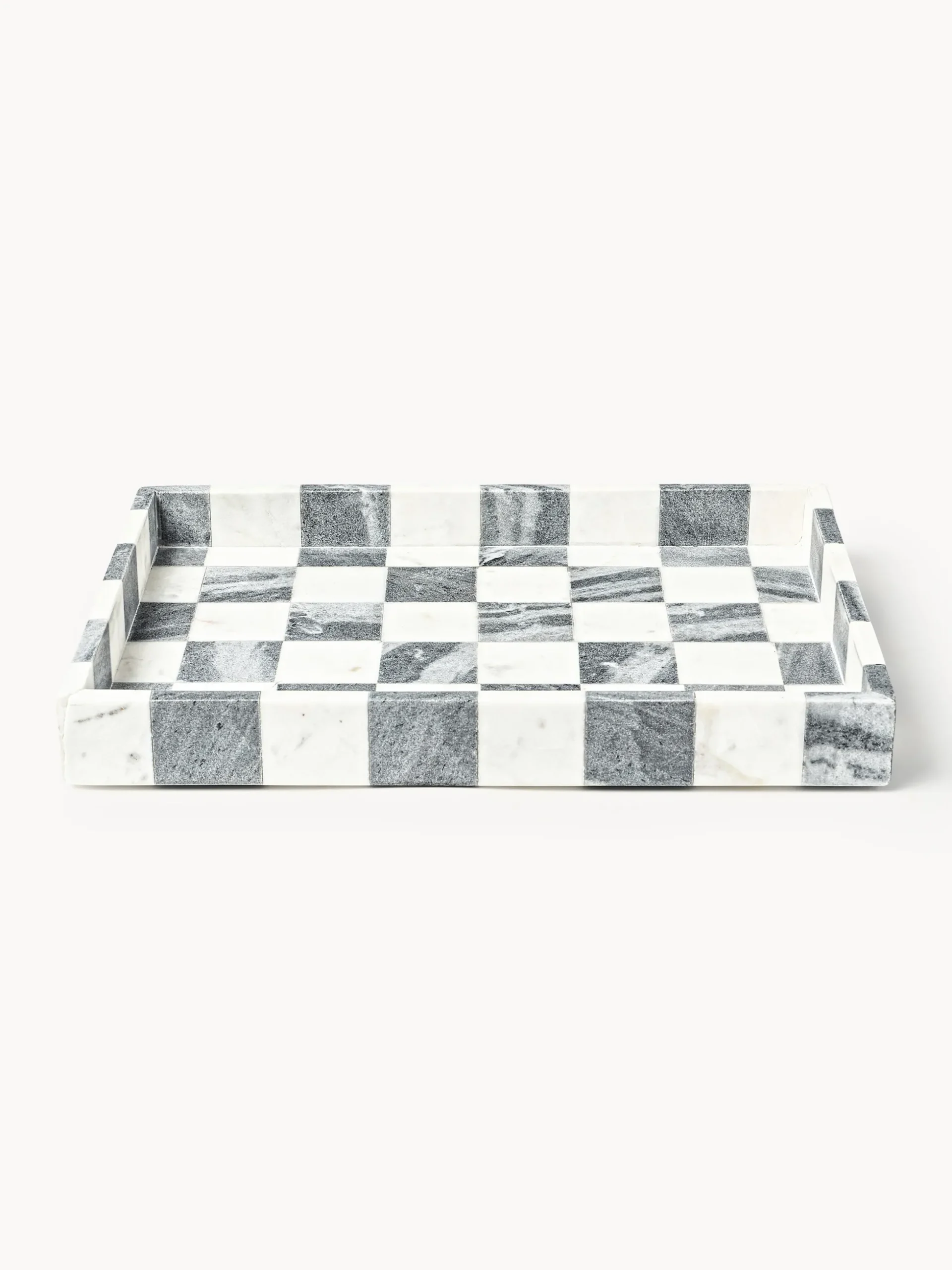 Westwing | Crosby Studios, Vassoio decorativo in marmo Carreaux