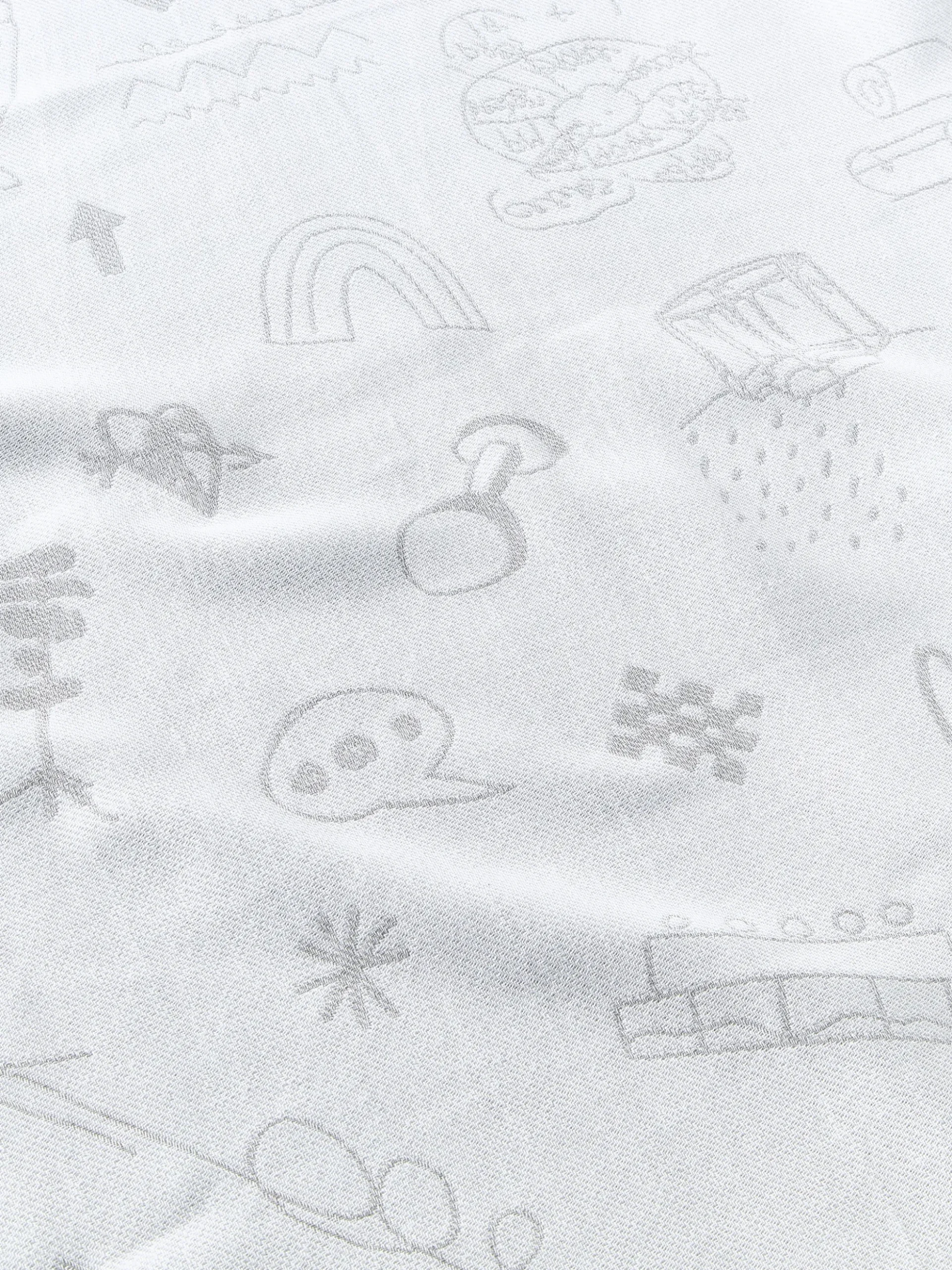 Westwing | Crosby Studios, Coperta reversibile in cotone Jouy