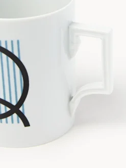 Westwing x MEISSEN, Tazza fatta a mano con motivo decorativo Initials