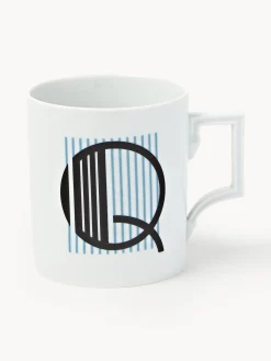 Westwing x MEISSEN, Tazza fatta a mano con motivo decorativo Initials