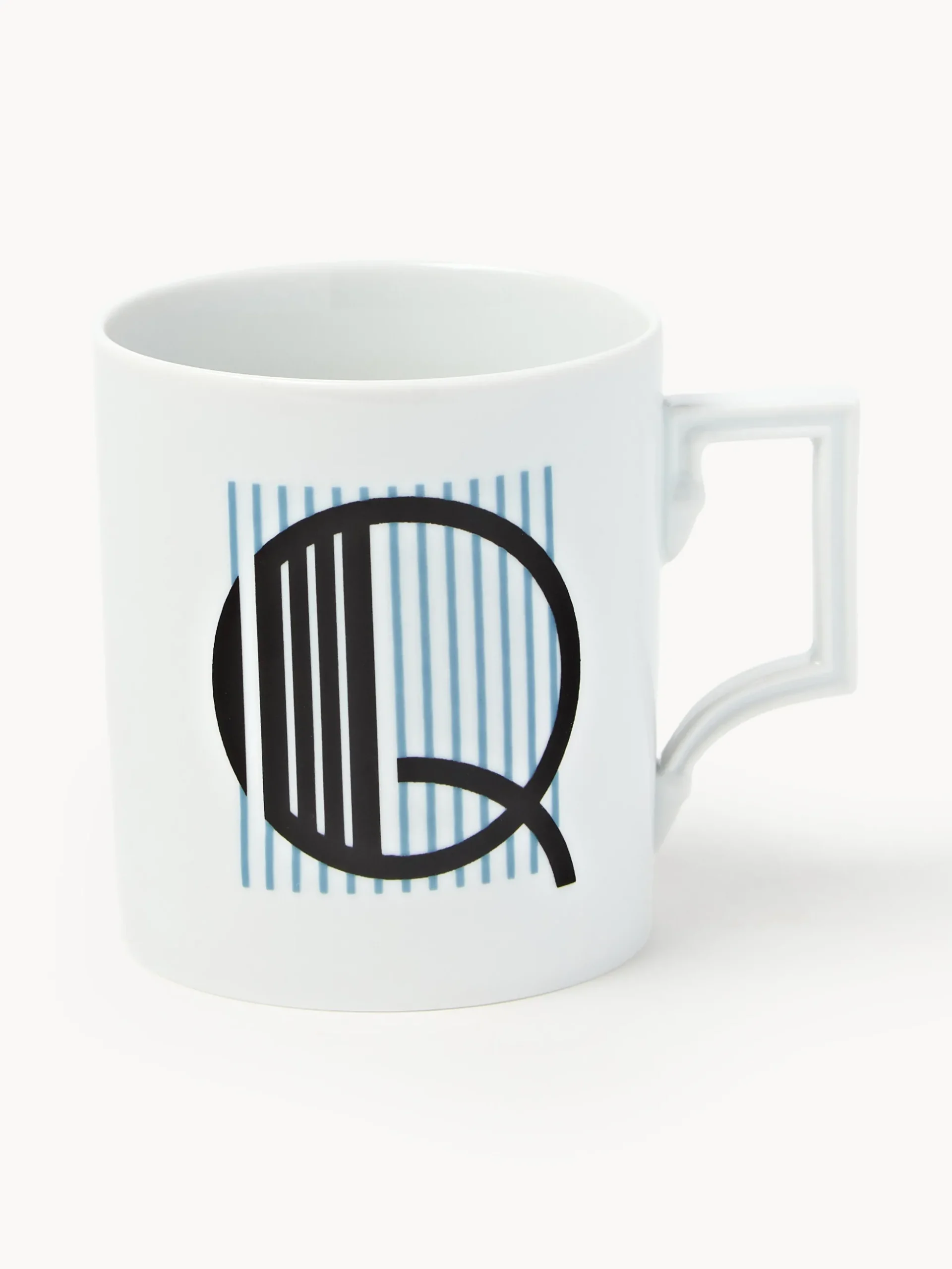 Westwing x MEISSEN, Tazza fatta a mano con motivo decorativo Initials