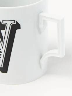 Westwing x MEISSEN, Tazza fatta a mano con motivo decorativo Initials