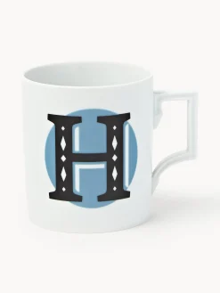 Westwing x MEISSEN, Tazza fatta a mano con motivo decorativo Initials