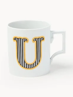 Westwing x MEISSEN, Tazza fatta a mano con motivo decorativo Initials