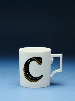 Westwing x MEISSEN, Tazza fatta a mano con motivo decorativo Initials