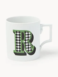 Westwing x MEISSEN, Tazza fatta a mano con motivo decorativo Initials
