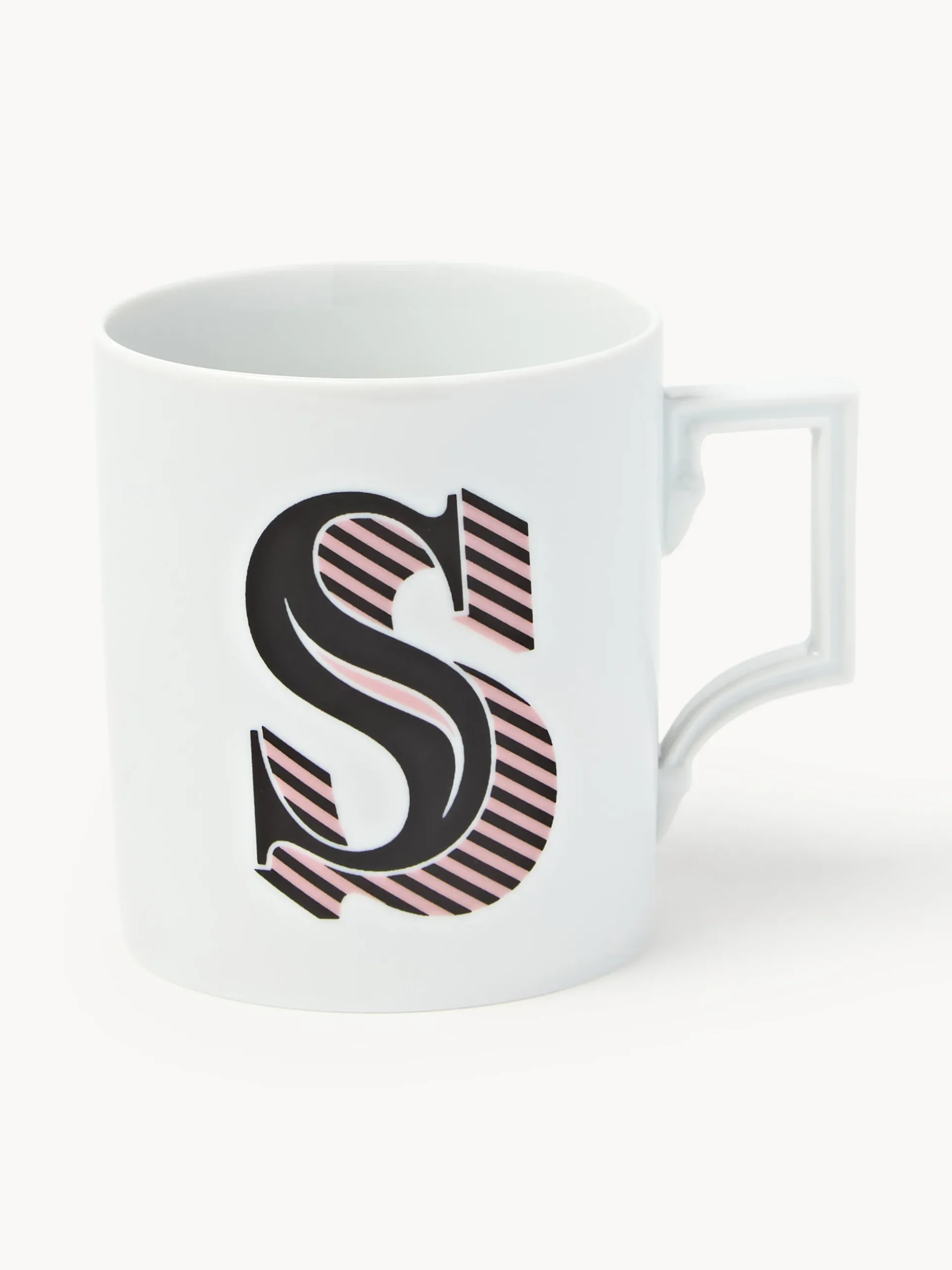 Westwing x MEISSEN, Tazza fatta a mano con motivo decorativo Initials