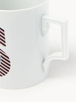 Westwing x MEISSEN, Tazza fatta a mano con motivo decorativo Initials