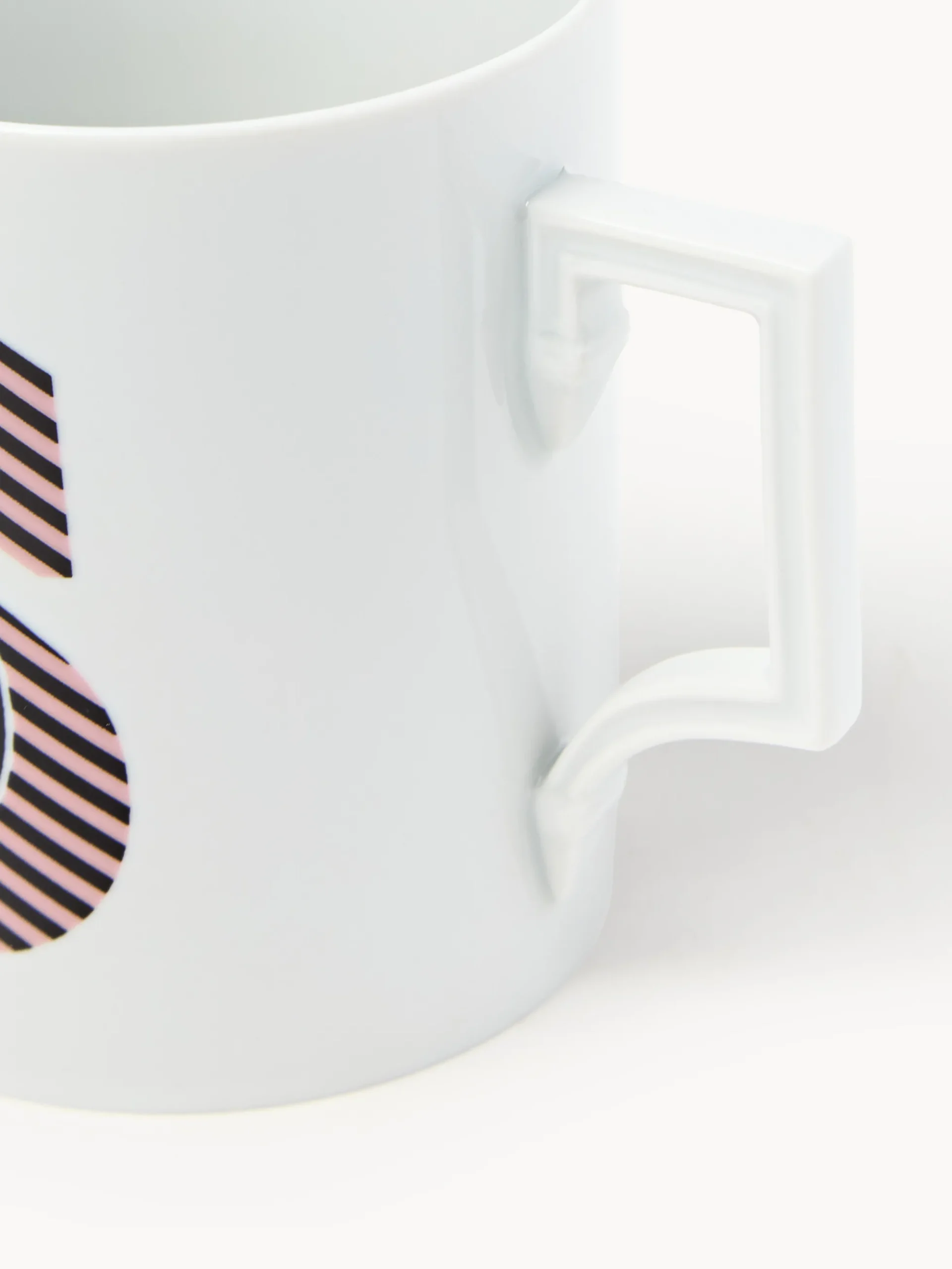 Westwing x MEISSEN, Tazza fatta a mano con motivo decorativo Initials
