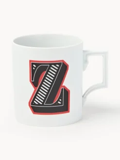 Westwing x MEISSEN, Tazza fatta a mano con motivo decorativo Initials