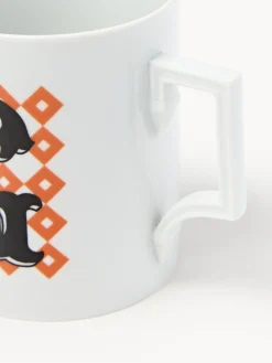 Westwing x MEISSEN, Tazza fatta a mano con motivo decorativo Initials