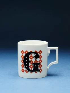 Westwing x MEISSEN, Tazza fatta a mano con motivo decorativo Initials