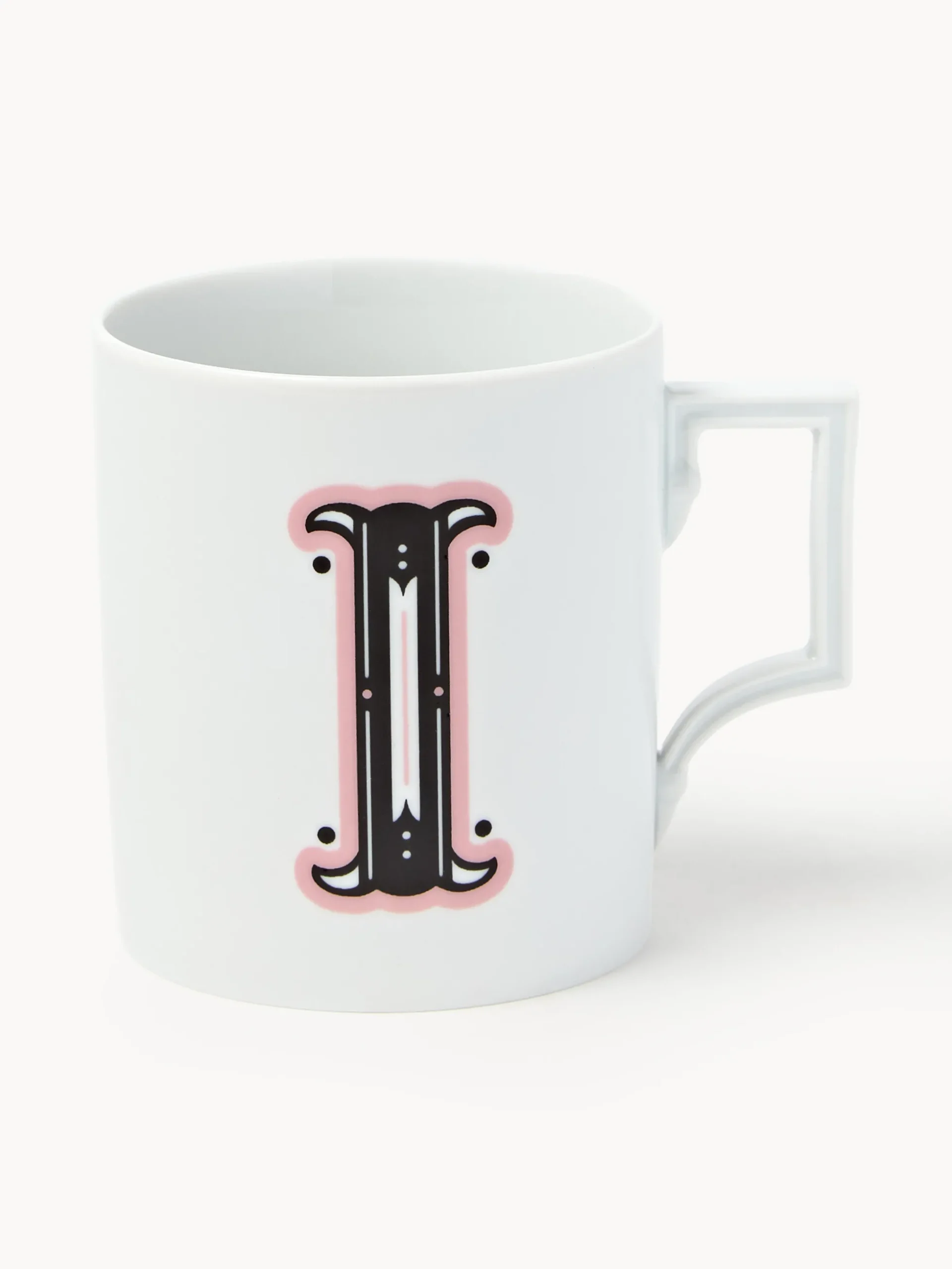 Westwing x MEISSEN, Tazza fatta a mano con motivo decorativo Initials