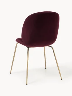 WESTWING x GUBI, Sedia da pranzo in velluto Beetle by Delia Lachance