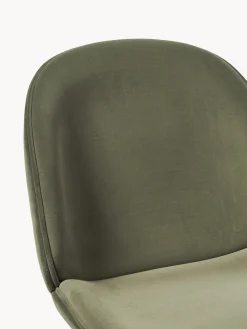 WESTWING x GUBI, Sedia da pranzo in velluto Beetle by Delia Lachance