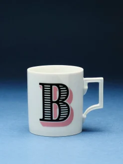 Westwing x MEISSEN, Tazza fatta a mano con motivo decorativo Initials