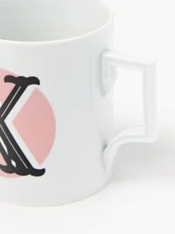 Westwing x MEISSEN, Tazza fatta a mano con motivo decorativo Initials