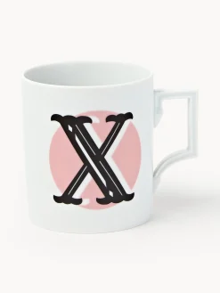 Westwing x MEISSEN, Tazza fatta a mano con motivo decorativo Initials