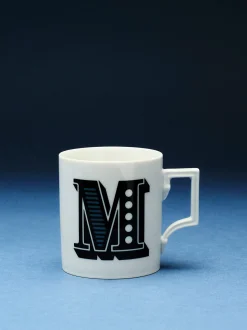 Westwing x MEISSEN, Tazza fatta a mano con motivo decorativo Initials
