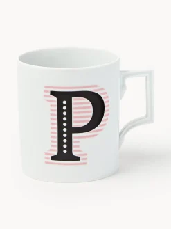 Westwing x MEISSEN, Tazza fatta a mano con motivo decorativo Initials