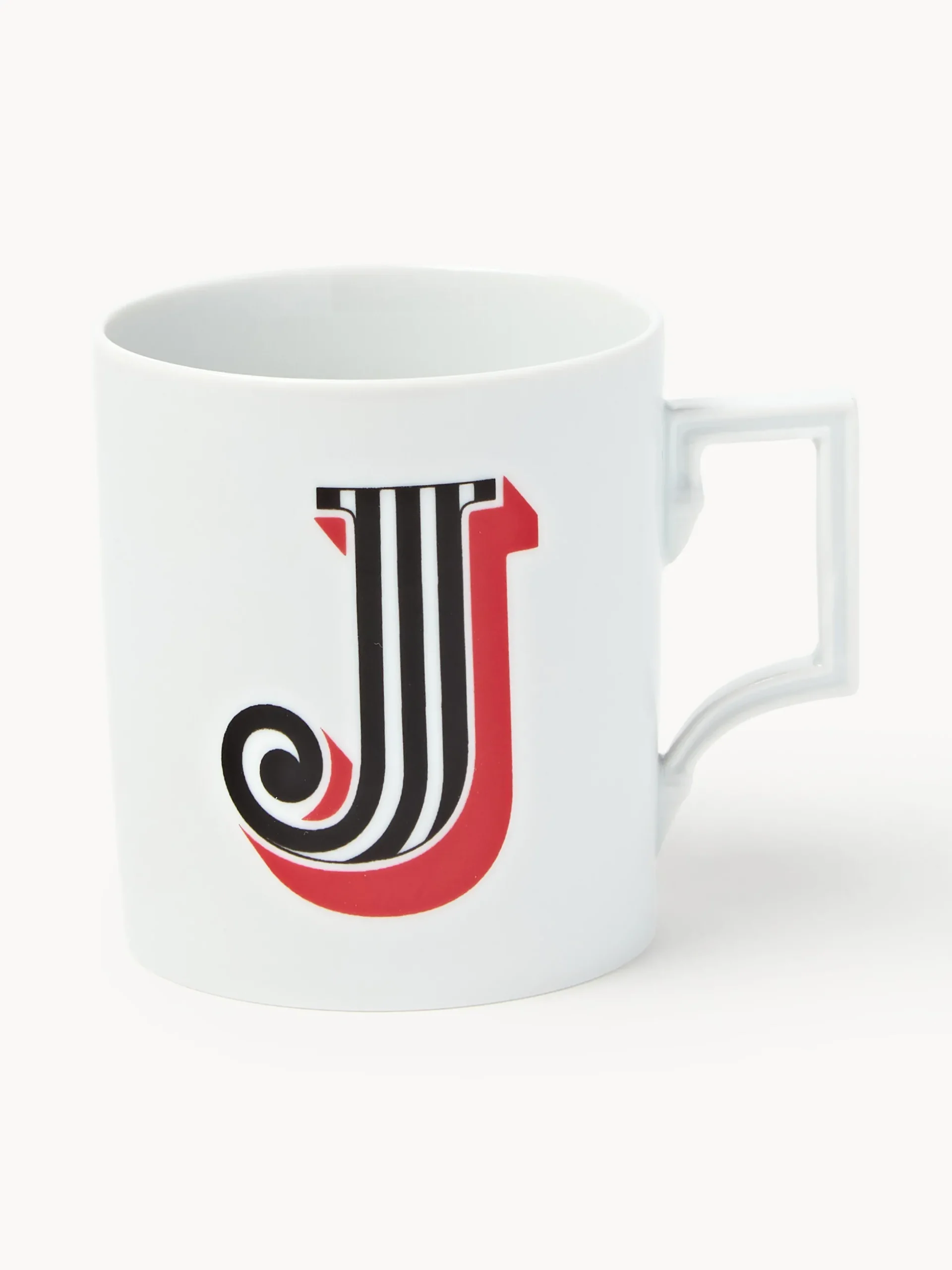Westwing x MEISSEN, Tazza fatta a mano con motivo decorativo Initials
