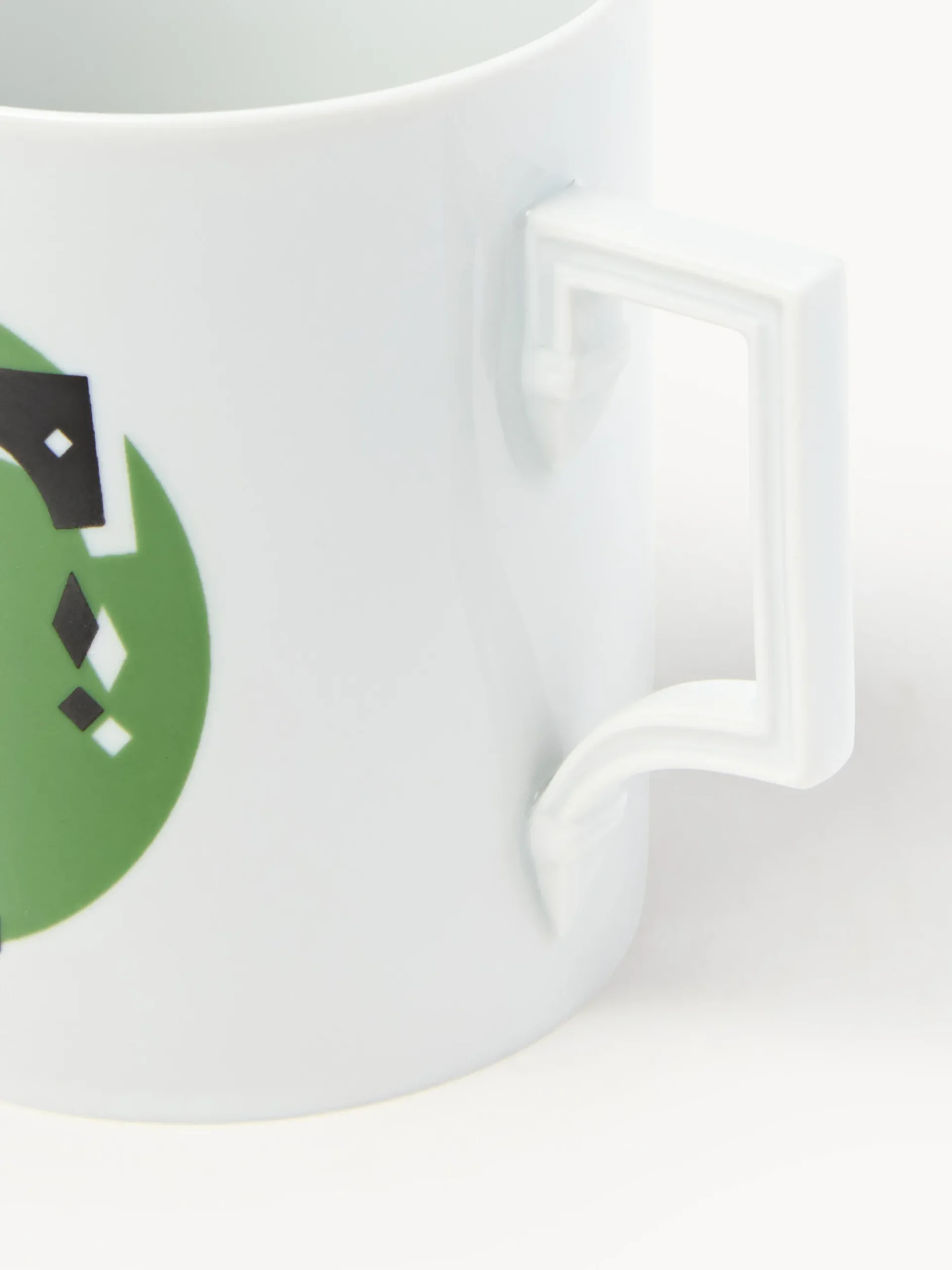 Westwing x MEISSEN, Tazza fatta a mano con motivo decorativo Initials
