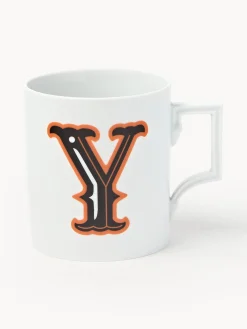 Westwing x MEISSEN, Tazza fatta a mano con motivo decorativo Initials