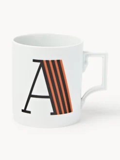 Westwing x MEISSEN, Tazza fatta a mano con motivo decorativo Initials