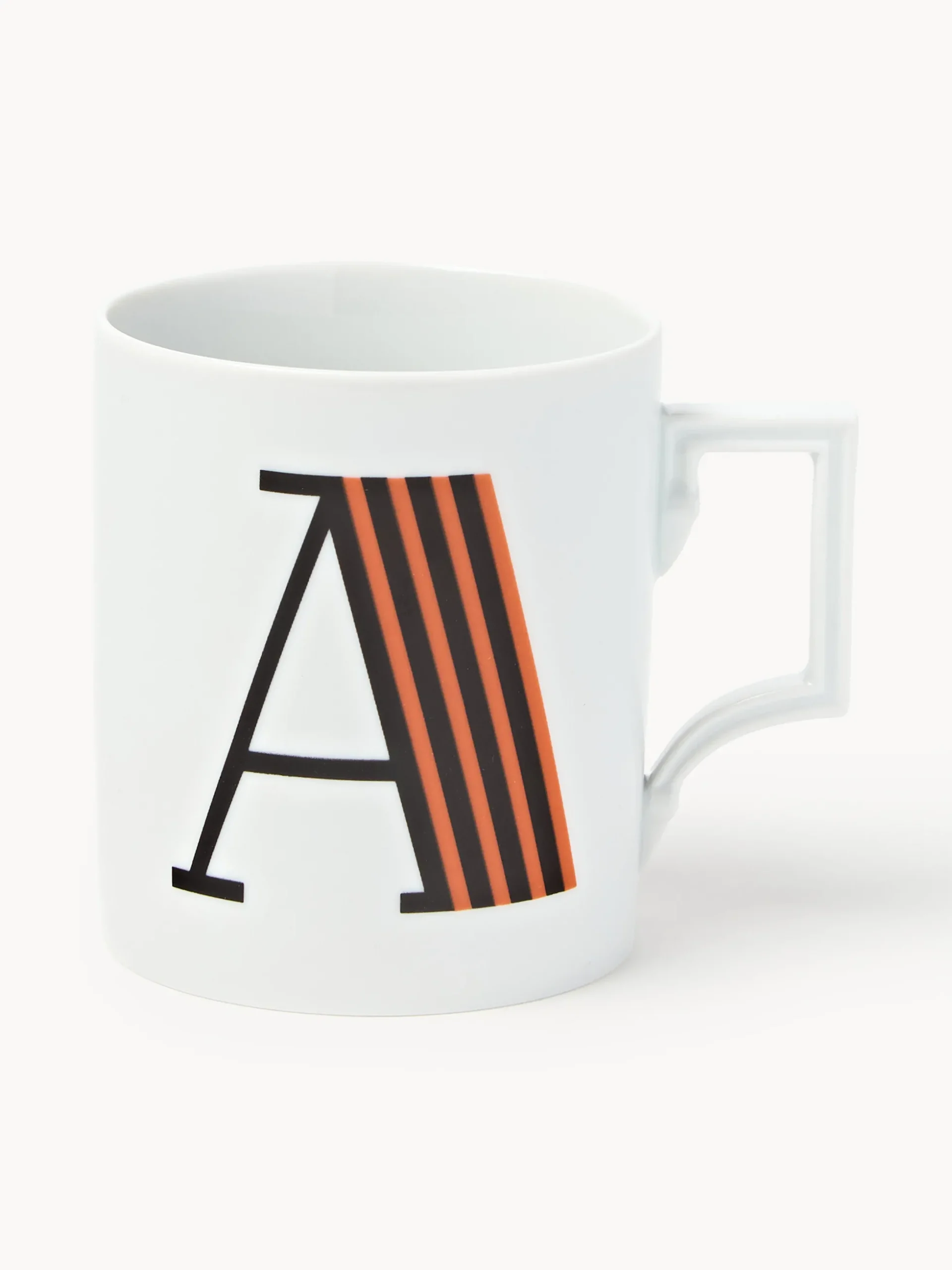 Westwing x MEISSEN, Tazza fatta a mano con motivo decorativo Initials