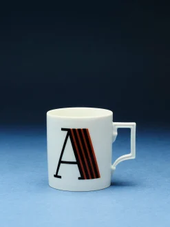 Westwing x MEISSEN, Tazza fatta a mano con motivo decorativo Initials