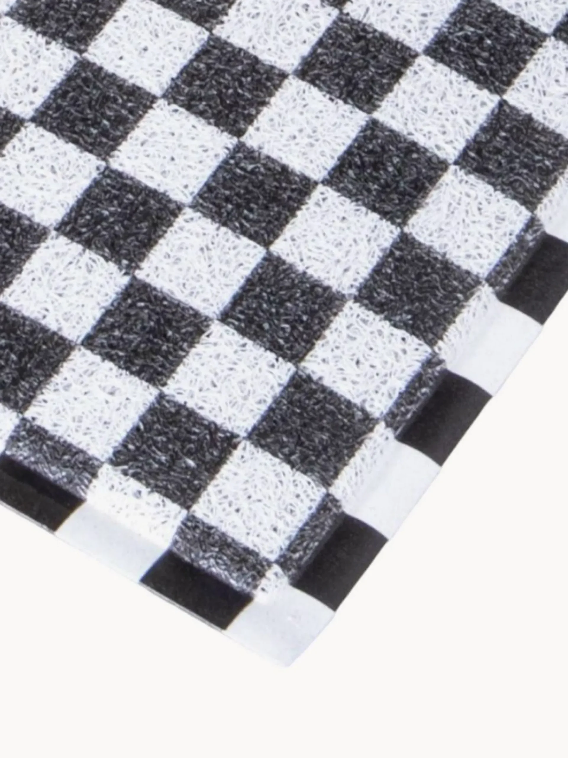 Zerbino lavabile Black Check