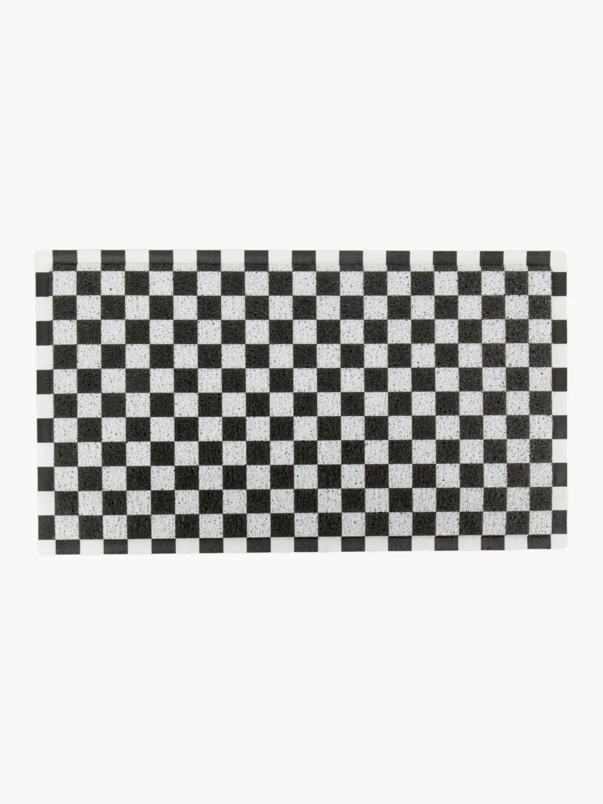 Zerbino lavabile Black Check